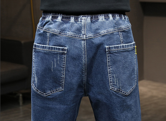 Pantalones Harem Hombre con Cintura Elástica y Cordones - Image 7
