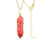 Dorado Copper Wire And Chain Rojo Turquoise