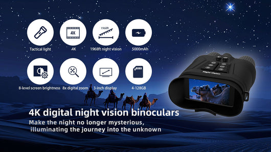 Binoculares de Visión Nocturna Infrarroja HD 600M con Cámara Digital - Image 14