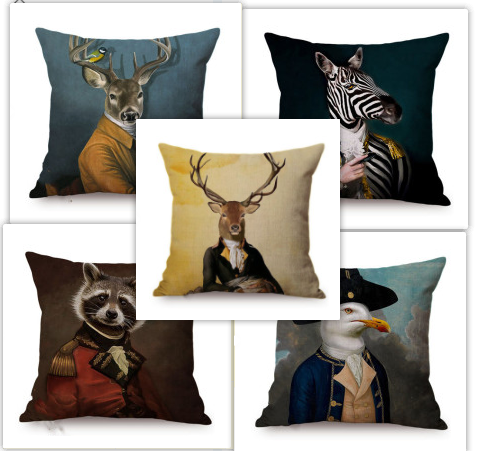 Funda de Almohada para Auto Serie Lobo Animal 3D Explosiva - Image 20