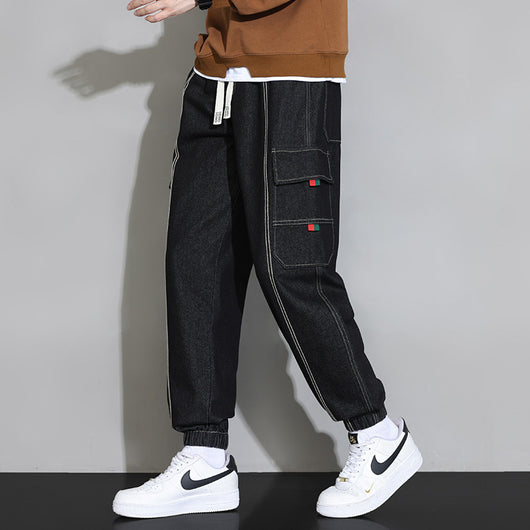 Jeans de Trabajo Estilo Retro para Hombre