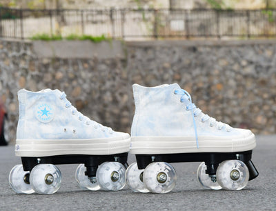 Patines de Lona Camuflaje con Ruedas Dobles para Adultos - Image 13