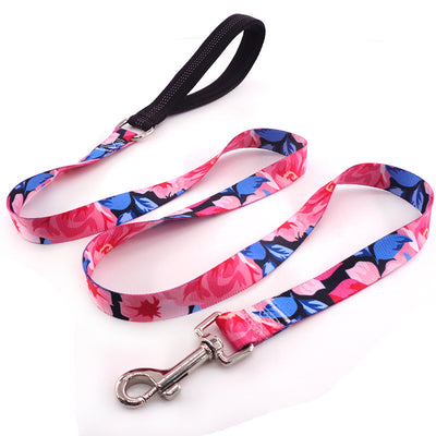 Correa de Adiestramiento para Perros con Diseño Floral - Image 13