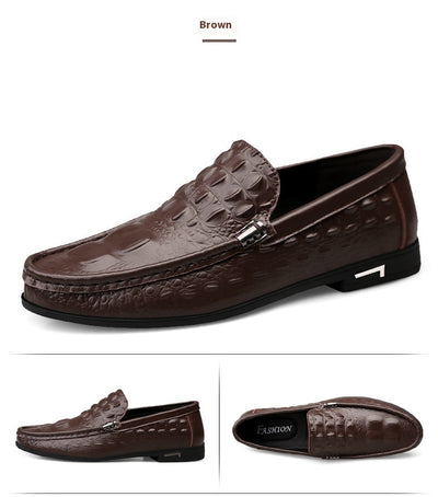 Zapatos Casuales de Cuero Genuino Transpirables para Hombre - Image 7