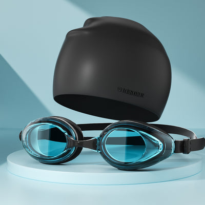 Gafas de Natación HD Anti-Empaño con Gorro - Marco Grande Impermeable - Image 14