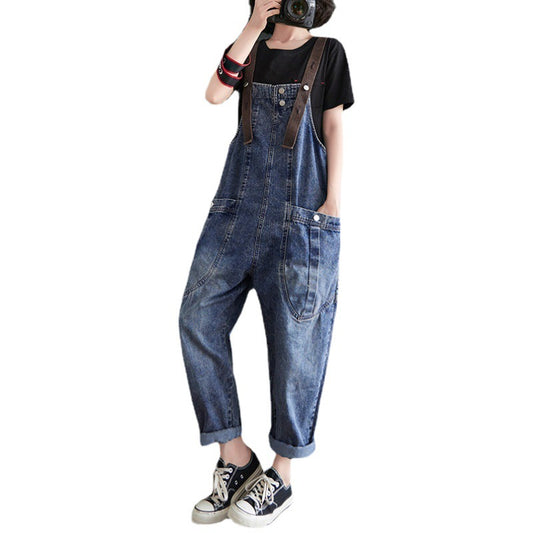 Overoles para Mujer: Diseño Holgado y Ajustado Estudiante - Image 2