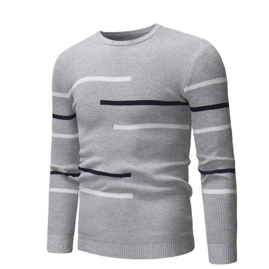 Suéter Cuello Redondo Cómodo para Hombre - Image 5