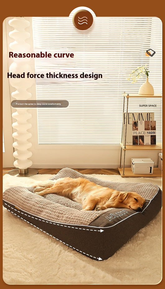 Cama Ortopédica para Perros Medianos y Grandes - Nido Térmico Cuatro Estaciones - Image 8