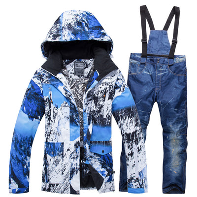Trajes de Esquí Impermeables y Cálidos para Hombre y Mujer - Image 9