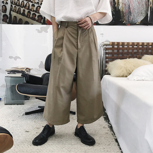 Pantalones Casuales Holgados de Corte Recto para Hombre - Image 5