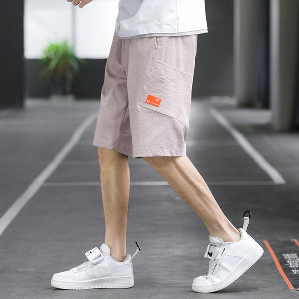 Pantalones Cortos Hombre Tendencia Cinco Puntos Sueltos - Image 5