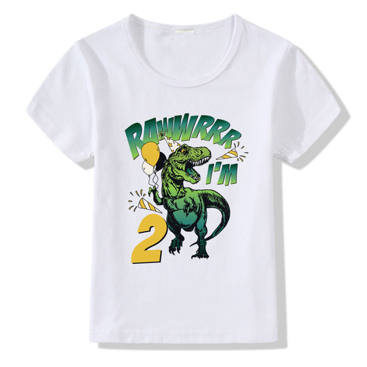 Playera de Cumpleaños Números 1-9 para Niños - Image 18