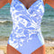 Estampas florais azuis