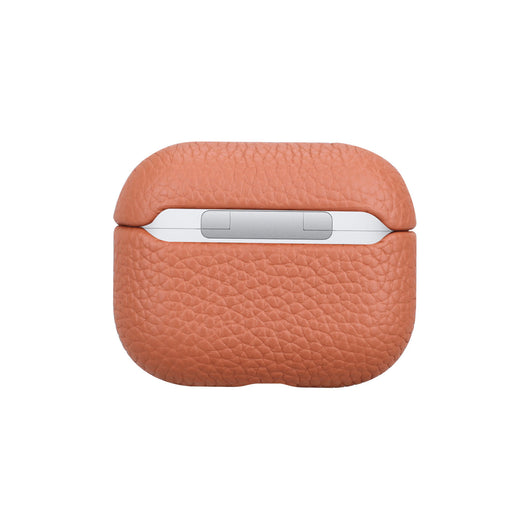 Estuche para Auriculares de Cuero Lichee Naranja - Image 5
