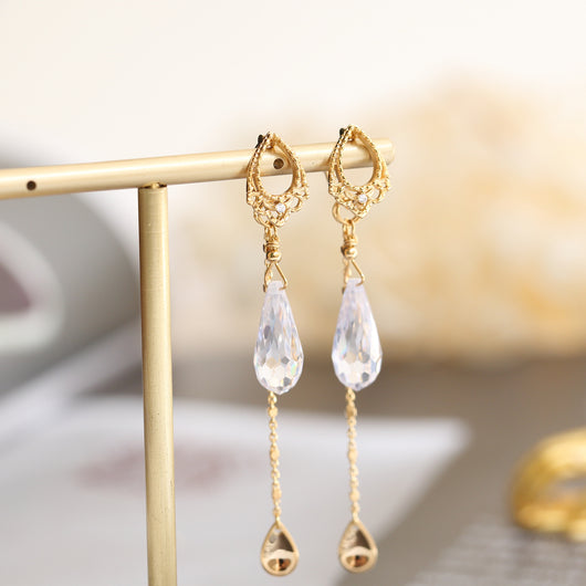 Aretes de Plata Esterlina Floral Retro Edición Navideña - Image 10