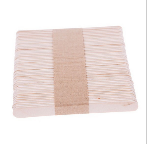50 Paletas de Madera Natural para Helados - Palos de Artesanía DIY Reutilizables