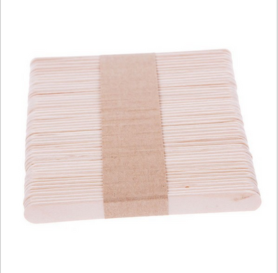50 Paletas de Madera Natural para Helados - Palos de Artesanía DIY Reutilizables