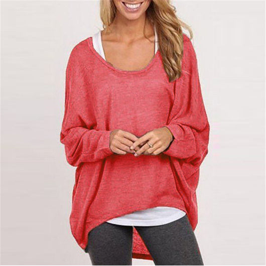 Suéter Suelto para Mujer Tejido Multicolor Cuello Redondo - Image 6