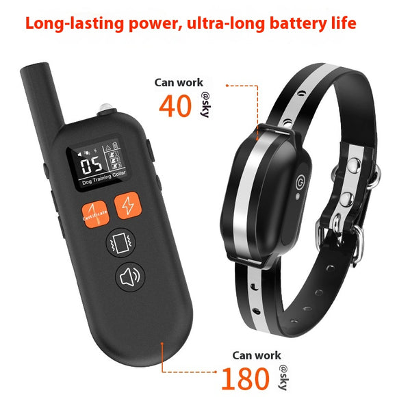 Collar Adiestramiento Canino con Control Remoto Anti-ladridos