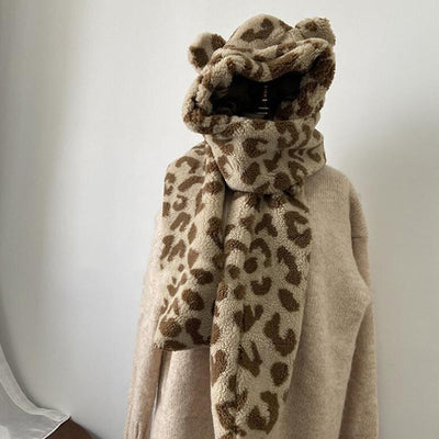 Gorro Cálido con Bufanda Integrada y Protección de Oídos - Image 15