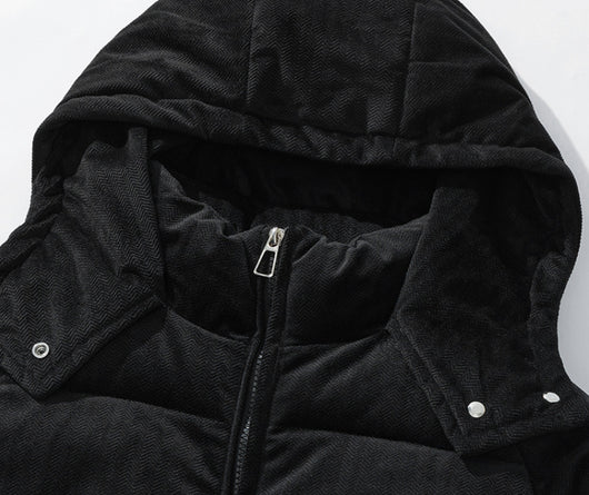 Chaqueta Acolchada de Pana para Mujer - Diseño Moderno y Cálido - Image 13