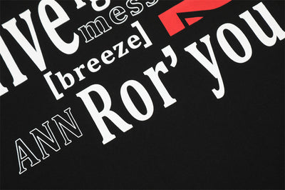 Camiseta Manga Corta Estilo Urbano con Letras en Inglés para Hombre - Image 8
