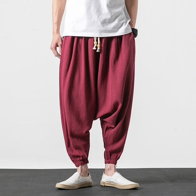 Pantalones Casuales Retro Oversize para Hombre Talla Grande - Image 10