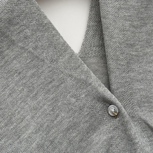 Chaleco Cardigan Tejido Ligero Liso con Hebilla - Prenda Versátil All-Match - Image 5