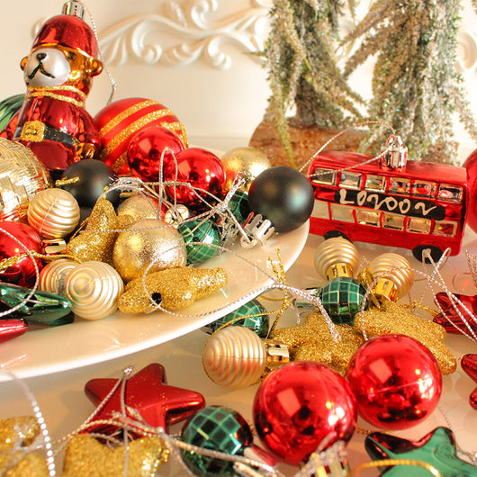 Set de Esferas Navideñas Coloridas para Árbol de Navidad - Image 15