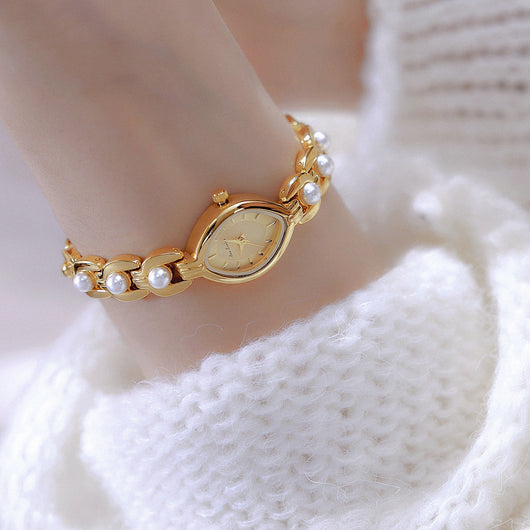 Reloj Elegante para Mujer con Perlas Simuladas - Diseño Lujo Clásico - Image 22