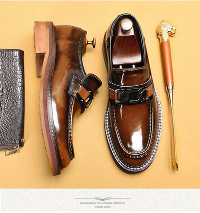 Mocasines Ejecutivos con Hebilla Horsebit Estilo Británico - Image 28
