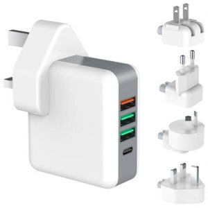 Cargador Rápido USB Multi-Puerto 5V2A QC3.0 Certificado CE - Viajes - Image 8