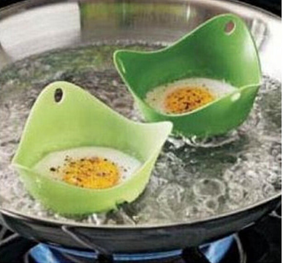 Cocedor de Huevos de Silicona 4 Colores - Cocción Perfecta