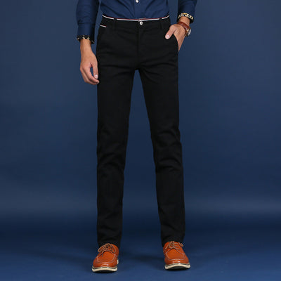 Pantalones de Negocios Slim Elásticos para Hombre - Image 2