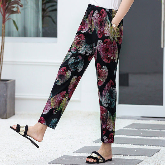 Pantalones Talla Grande de Algodón y Seda - Sección Ligera - Image 10