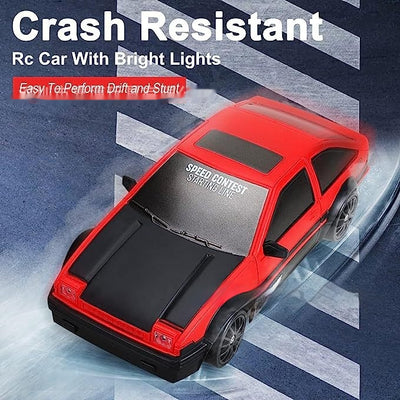 Auto de Carreras Drift Teledirigido 4x4 Recargable para Niños