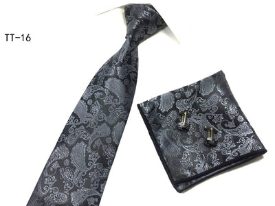 Traje de Tres Piezas con Corbata a Juego - Image 11