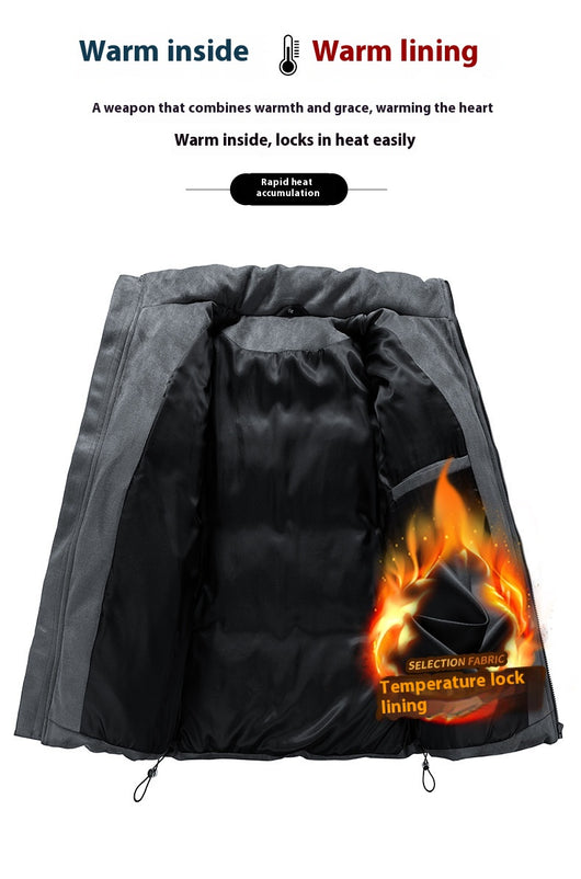 Abrigo Acolchado Grueso de Invierno - Algodón Térmico Premium - Image 14