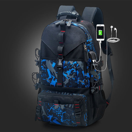 Mochila de Senderismo Impermeable Oxford - Resistente y Versátil - Image 10