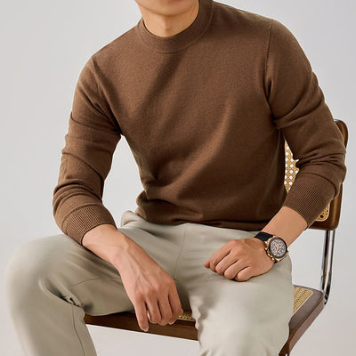 Suéter Tejido Grueso Multicolor para Hombre - Image 4