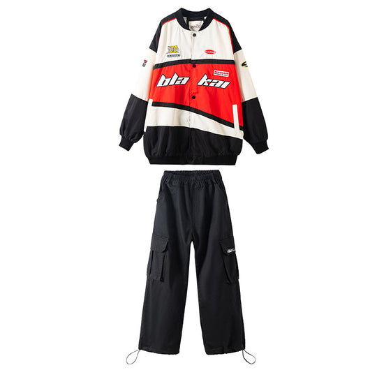 Conjunto de Chaqueta y Pantalón Hip-hop para Niños y Niñas - Image 13