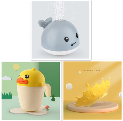 Juguete de Baño Ballena con Rociador Eléctrico por Inducción - Image 31