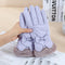 Women's Thermal Touchscreen Gloves - Padded Fleece Lining