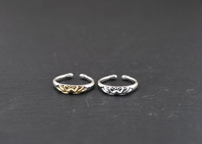 Anillo de Plata S925 Loto Vintage Artesanal - Image 6