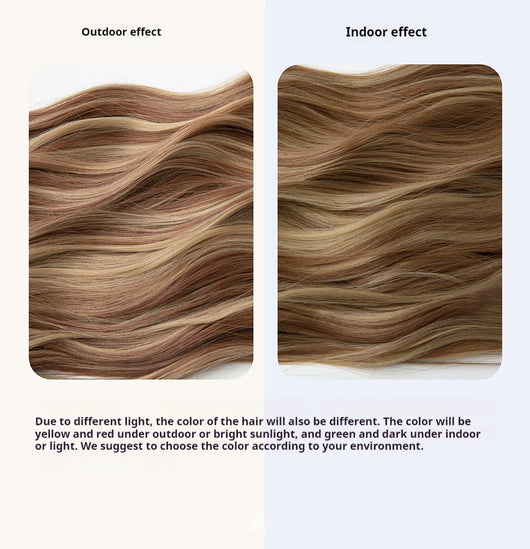 Set de 4 Pelucas de Fibra Térmica para Mujer - Cambio de Look Instantáneo - Image 22