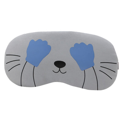 Antifaz de Dormir con Gel Frío y Bolsa de Terciopelo