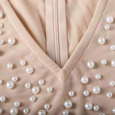 Jumpsuit de Malla con Perlas y Detalles Brillantes - Enterizo Elegante para Mujer - Image 19