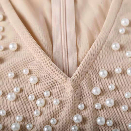 Jumpsuit de Malla con Perlas y Detalles Brillantes - Enterizo Elegante para Mujer - Image 19
