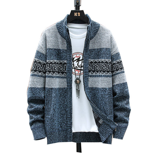 Suéter Tejido Estampado Holgado para Hombre - Image 6