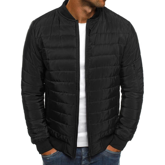 Chaqueta Casual de Algodón con Cuello Mao para Hombre - Image 8